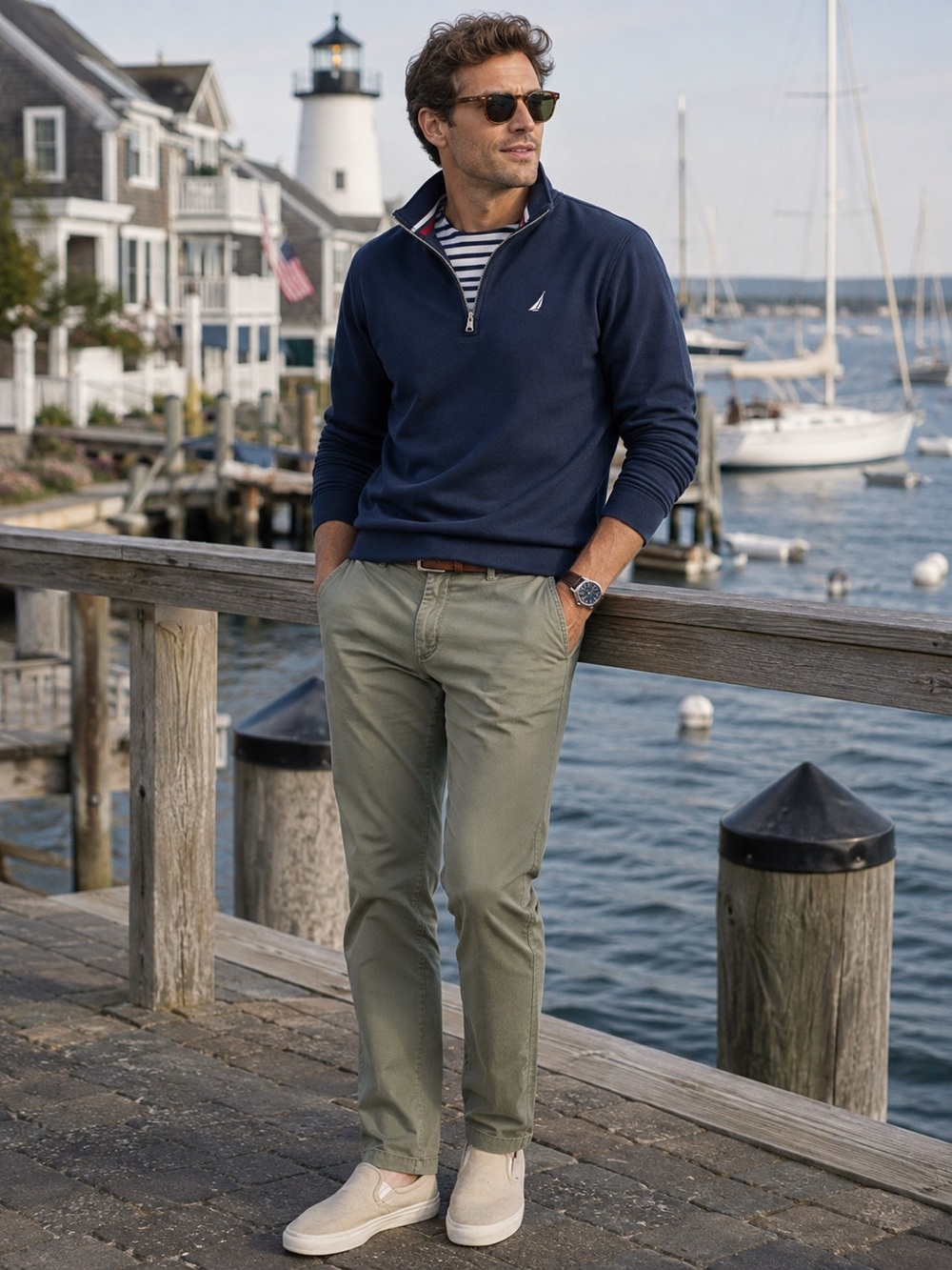 NWT Marine Layer Saturday Slim Straight Twill Chinos Olive Sz M 32/30